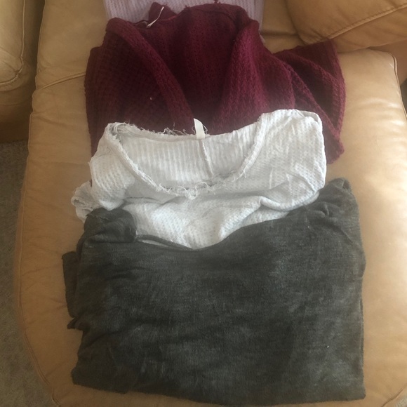 Free People Sweaters - 3 Free People, 2 UO Sweaters; $300+ value